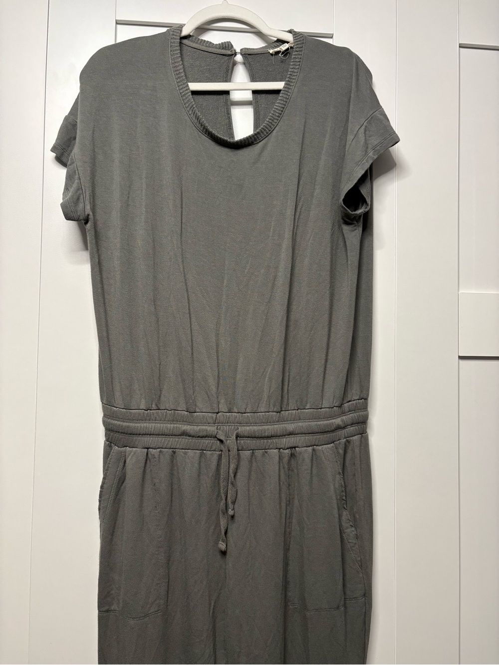 Splendid Drawstring Short-Sleeve Jumpsuit - Picture 5 of 9